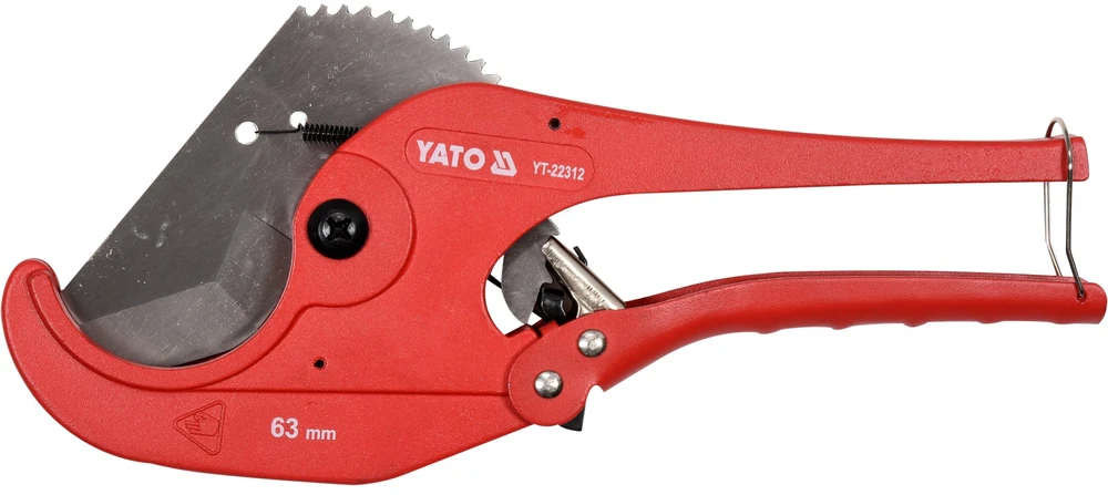 Žirklės PVC vamzdžiams Yato YT-22312; 63 mm