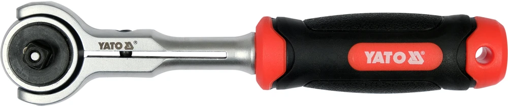Yato Terkšlinis raktas šarnyrinis 180° | smulkūs dantukai | 6.3 mm (1/4") (YT-07200)