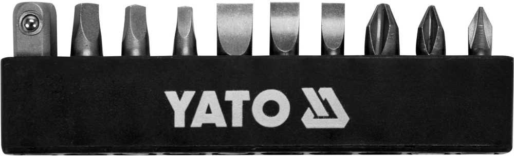 Yato Toya Sa Poland Antgalių rinkinys su terkšle 1/4" | 11 vnt. (YT-14390)