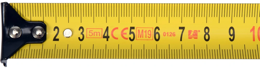 Ruletė plieninė, II klasė Yato | 5 m × 25 mm (YT-71072)