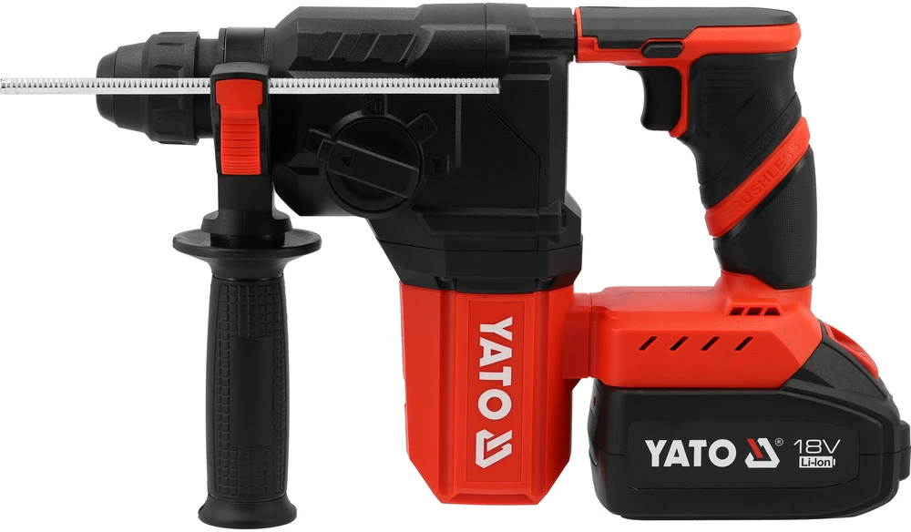 Toya Sa Poland Akumuliatorinis perforatorius | 18V SDS-PLUS 2x4,0AH (YT-827722)