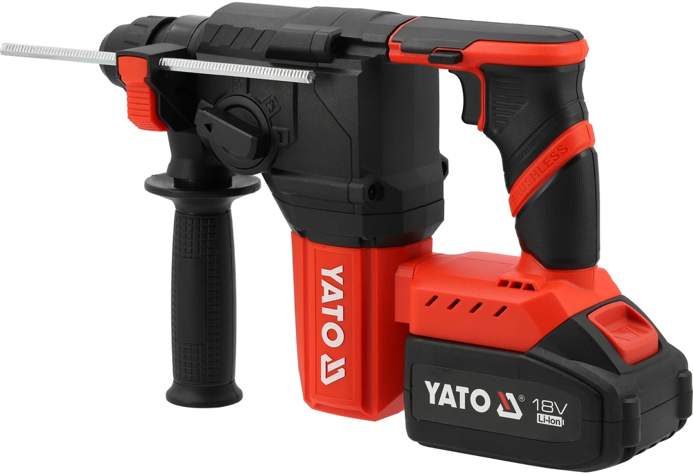Toya Sa Poland Akumuliatorinis perforatorius | 18V SDS-PLUS 2x4,0AH (YT-827722)