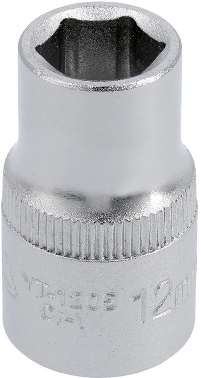 YATO NASADKA SZEŚCIOKĄTNA 1/2" KRÓTKA 12mm