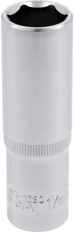 YATO šešiakampė galvutė 1/2" ilgio 17 mm