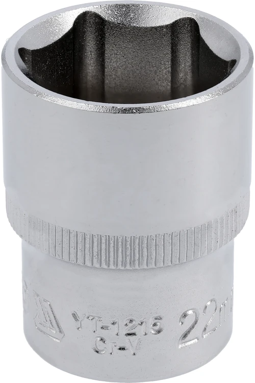 YATO šešiakampė galvutė 1/2" trumpa 22mm