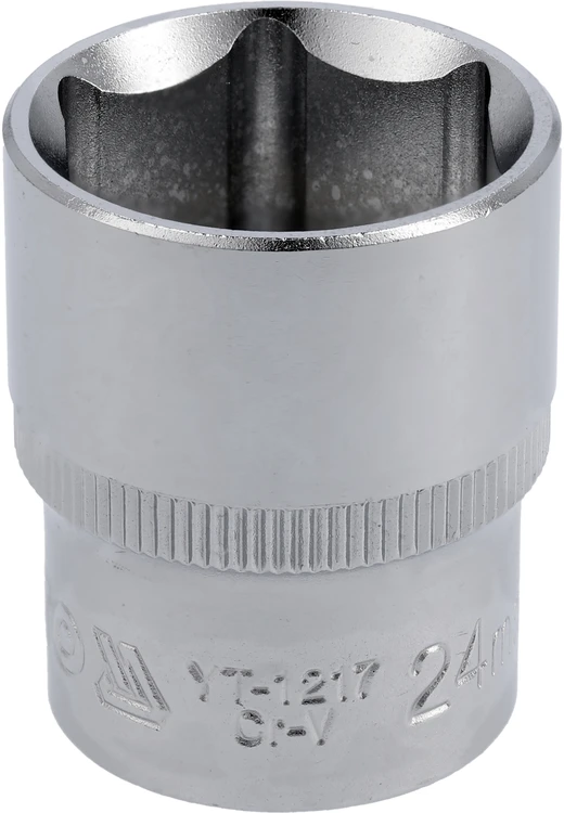 YATO NASADKA SZEŚCIOKĄTNA 1/2" KRÓTKA 24mm