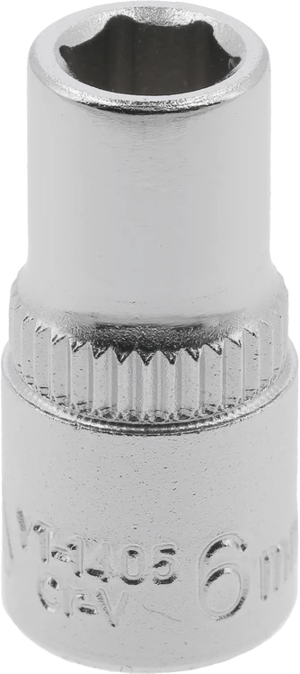 YATO NASADKA SZEŚCIOKĄTNA 1/4" KRÓTKA 6mm
