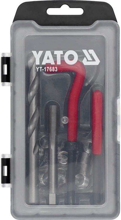 Yato SIELIŲ TAISYKLĖS RINKINYS M10X1,25MM 30 Vnt