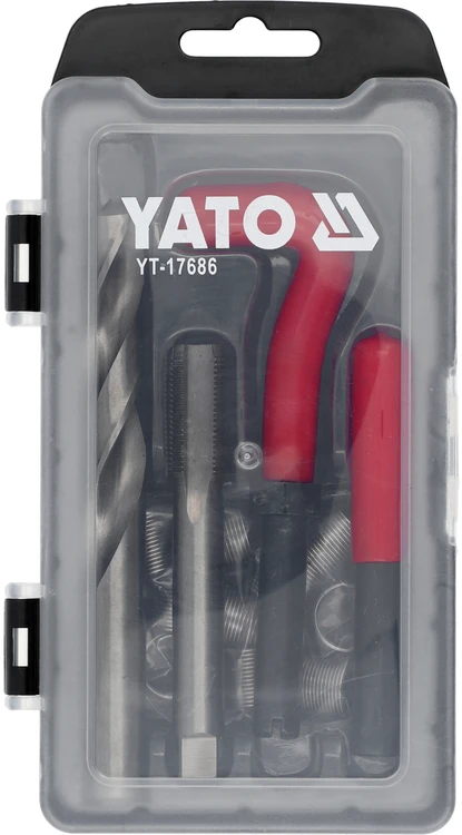 Yato SIELIŲ TAISYKLĖS RINKINYS M14X1,25MM 15 Vnt