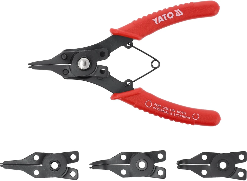 YATO SZCZYPCE DO PIERŚCIENI SEGERA 150mm + 4 KOŃCÓWKI 2130