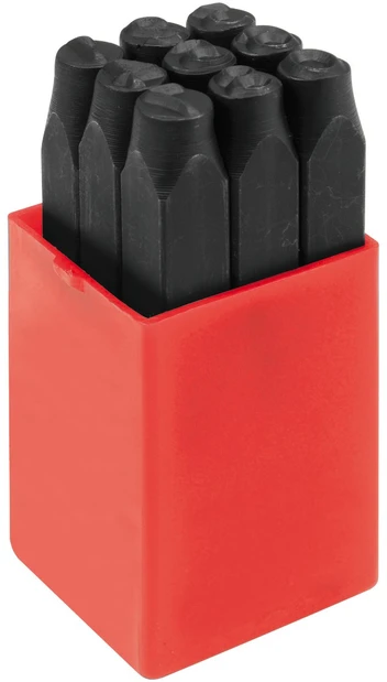 YATO SKAITMENINIAI ŽYMEKLIAI 9 vnt. 6 mm 6854