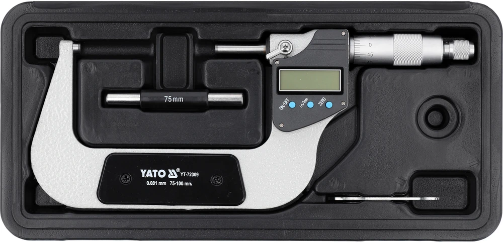 Yato SKAITMENINIS IŠORĖS MIKROMETRAS 75-100MM