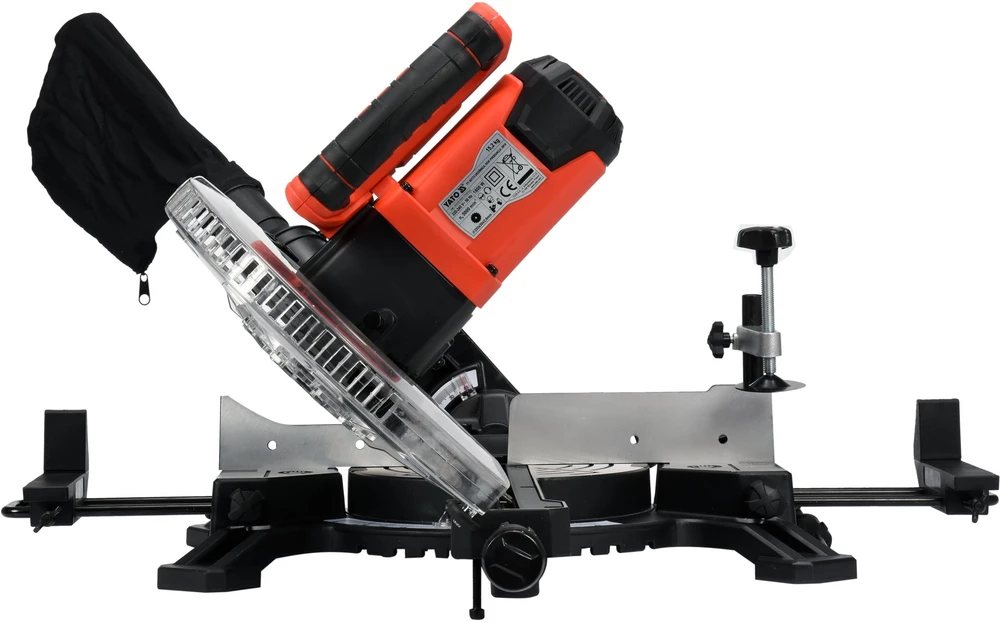 YATO 1800 W SKIRTINIS Pjūklas su pašaru, LASER 255 mm