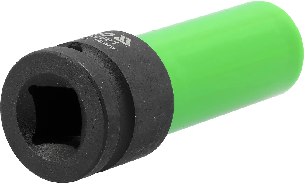 Toya Sa Poland Galvutė smūginė ilga plonasienė | su plastikine apsauga | 12,7 mm (1/2") | 15 mm (YT-10581)
