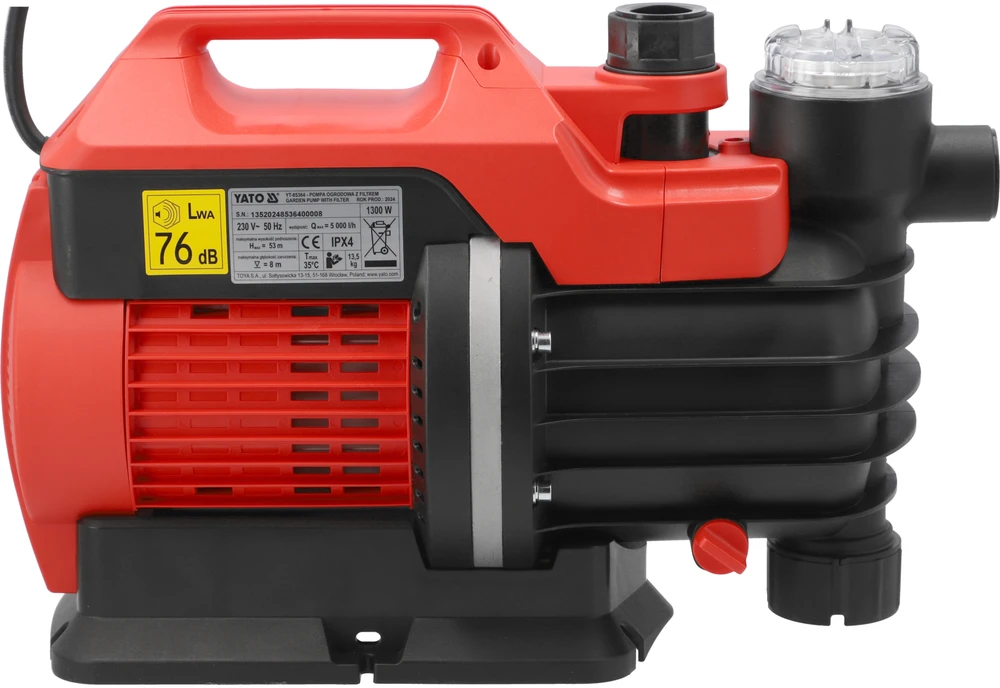 Vandens siurblys Yato YT-85364; 1300 W