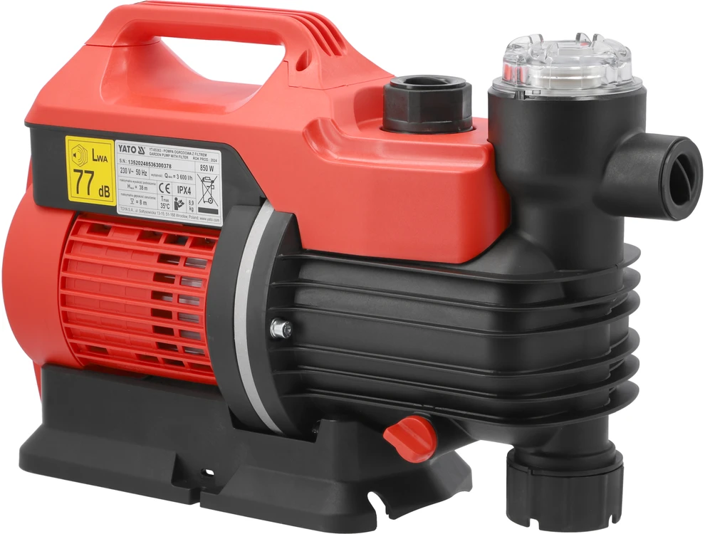 Yato Toya Sa Poland Sodo siurblys | su filtru ir slėgio matuokliu | 850W (YT-85363)