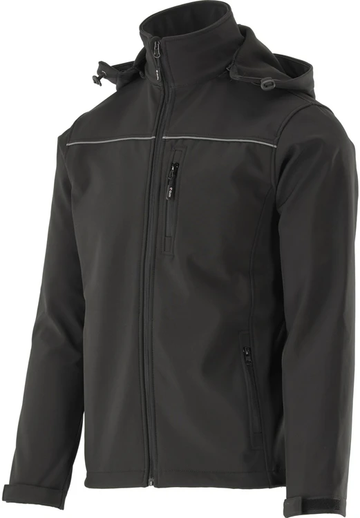 Yato Softshell striukė su gobtuvu, atspari vandeniui ir kvėpuojanti, darbo striukė, lauko striukė, softshell darbo drabužiai
