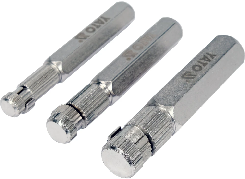 YATO Rinkinys UŽ PASIBAIGUSIUS NYPLI 3/8" 1/2" 3/4"