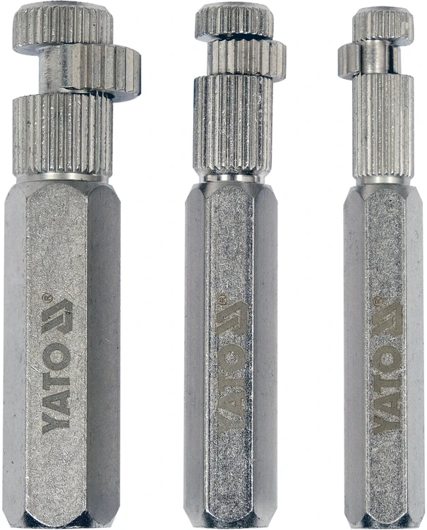 YATO Rinkinys UŽ PASIBAIGUSIUS NYPLI 3/8" 1/2" 3/4"