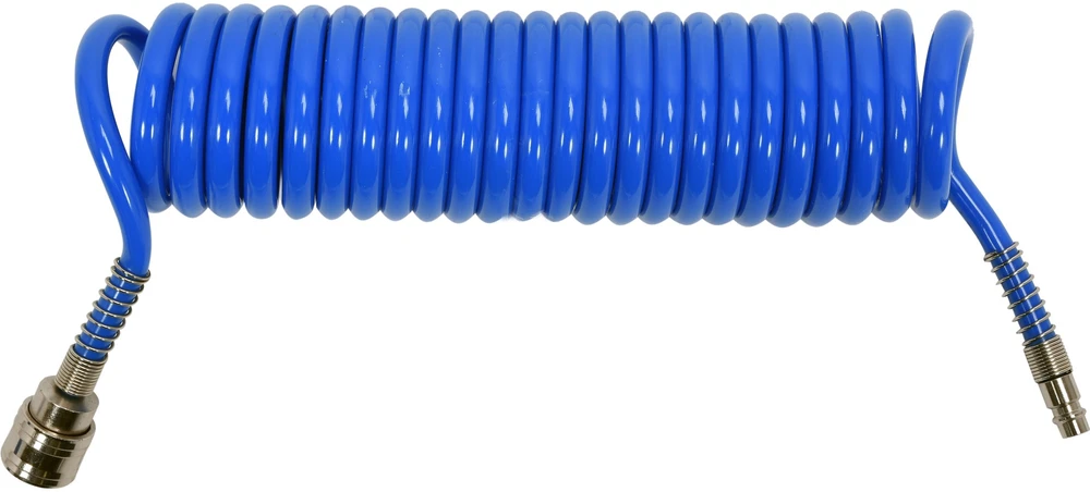 YATO PRZEWÓD / WĄŻ pneumatinis SPIRALNY 6,5mm x 10mm x 5m POLIURETANOWY
