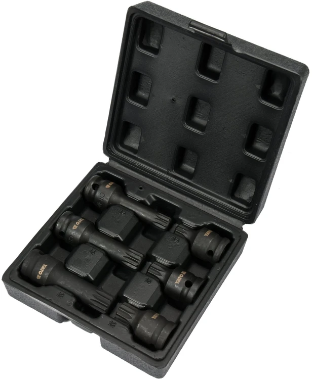 Yato SPLINE 1/2'' IMPACT L-RAKTŲ RINKINYS