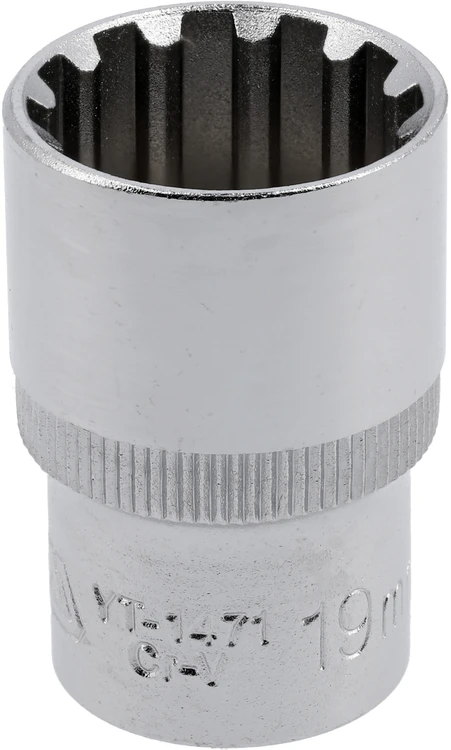 YATO NASADKA SPLINE 1/2" 19mm 1471