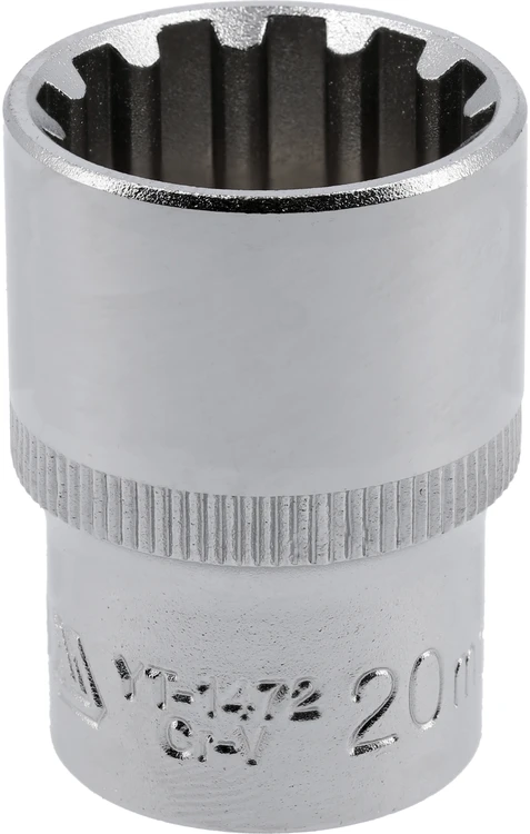YATO NASAD SPLINE 1/2" 20mm 1472