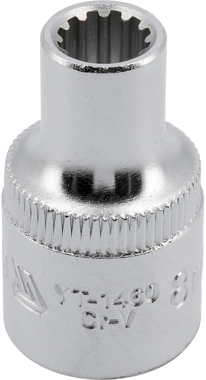 YATO SPLINE galvutė 1/2″ 8mm