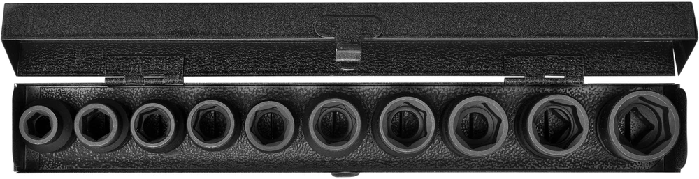 YATO smūginių antgalių rinkinys 1/2" 10 vnt. 10-22 mm 1025