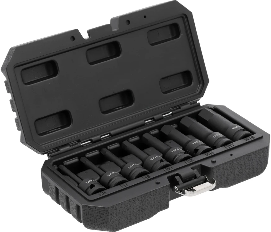 YATO HEX / HEX KEYS POVEIKIO RAKTAI 8 vnt. 1066