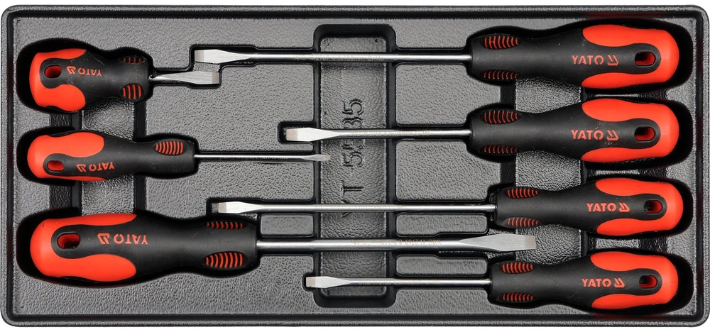 YATO DRAWER INSERT SREWDRIVERS 7 vnt. 5535