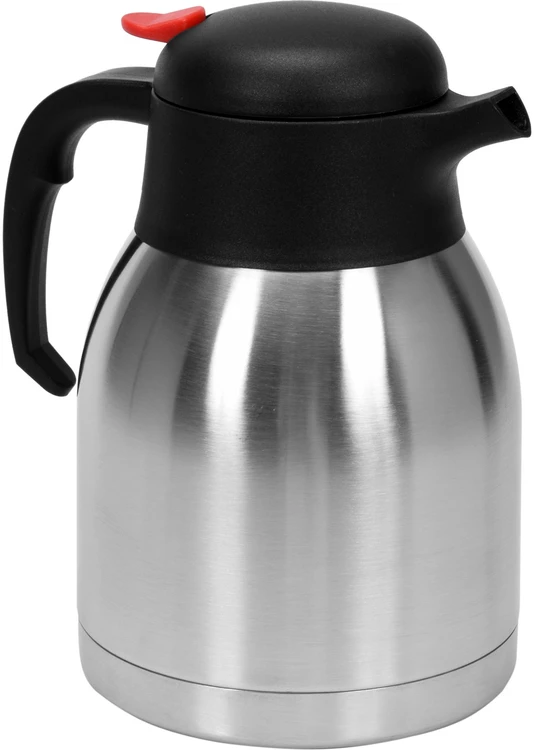 Yato Toya Sa Poland Stalinis termosas su mygtuku | nerūdijantis plienas | 1,5 l | dviguba sienelė (YG-07013)