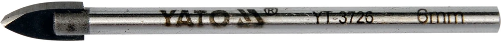 Grąžtas YATO grąžtai DO SZKŁA I CERAMIKI 6mm 3726