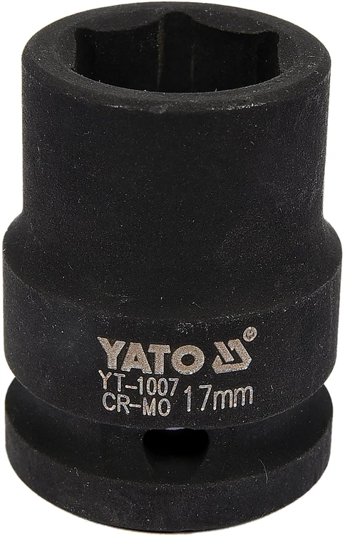 YATO NASADKA UDAROWA SZEŚCIOKĄTNA 1/2" KRÓTKA 17mm