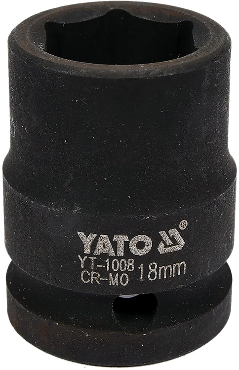 YATO NASADKA UDAROWA SZEŚCIOKĄTNA 1/2" KRÓTKA 18mm
