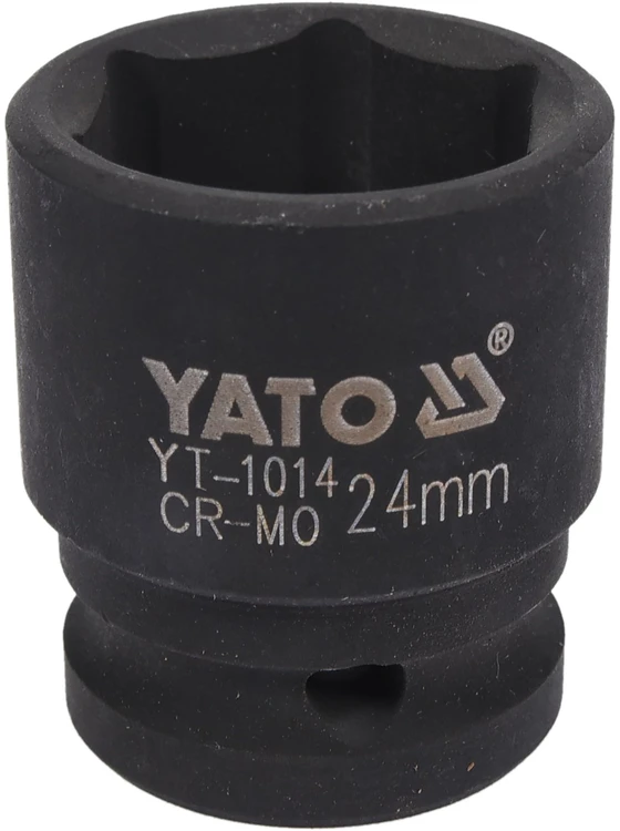 YATO NASADKA UDAROWA SZEŚCIOKĄTNA 1/2" KRÓTKA 24mm