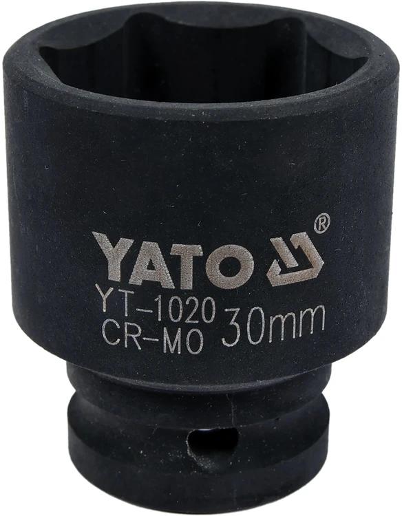 YATO NASADKA UDAROWA SZEŚCIOKĄTNA 1/2" KRÓTKA 30mm