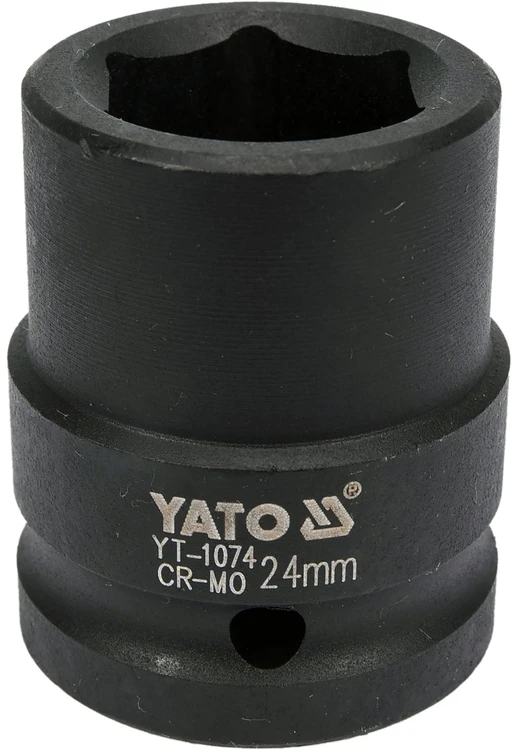 YATO ŠEŠIAKONIS POVEIKIS LIZDAS 3/4" TRUMPAS 24mm