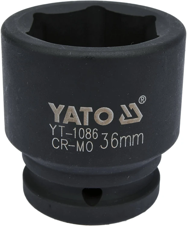YATO ŠEŠIAKAMPIS SMŪGINIS ANTGALIS 3/4" TRUMPAS 36 mm