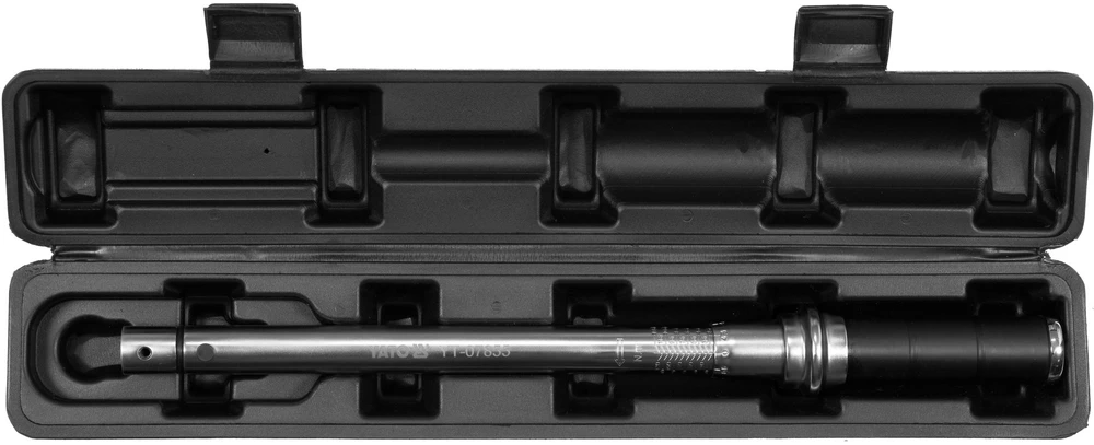 Yato Sukimo momento rakto rankena 9x12mm, 25-125Nm, CrMo plienas, terkšlės galvutės rankena, automobilių įrankis