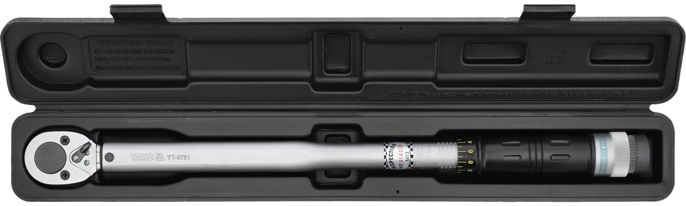 YATO KLUCZ DYNAMOMETRYCZY 1/2" 40-210 Nm 0761