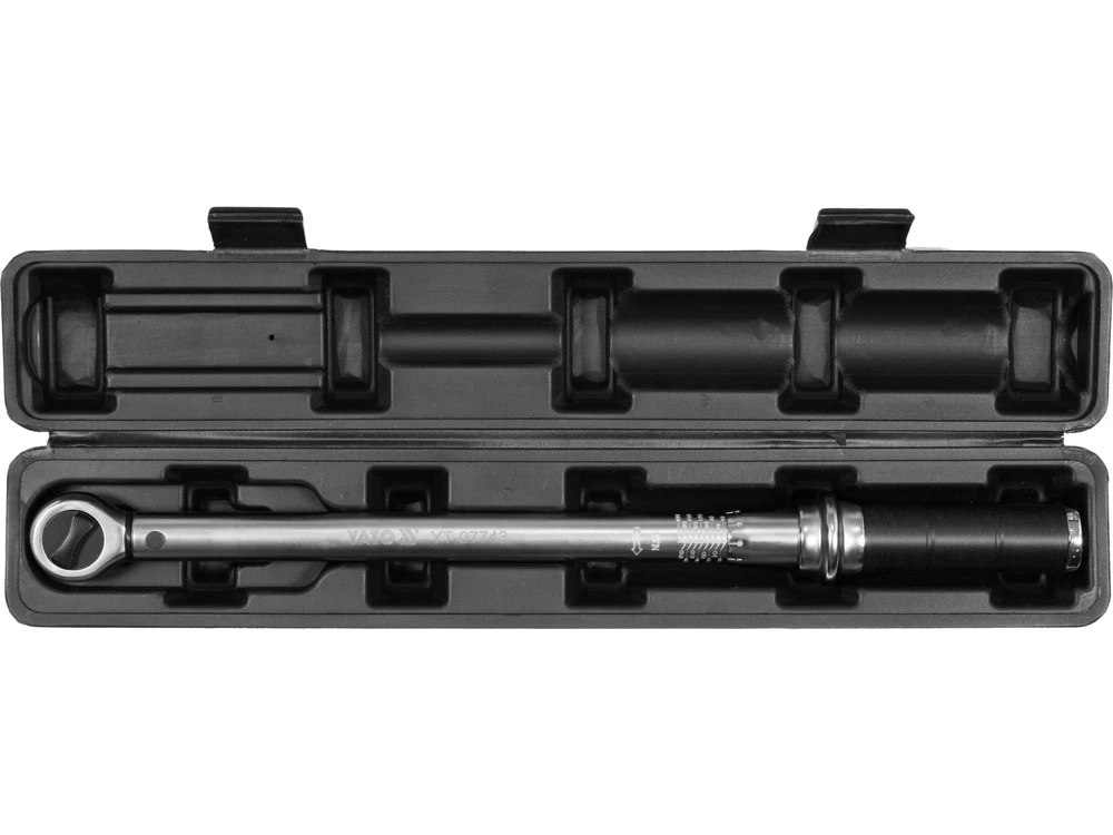 Yato Dinaminis raktas 1/2", 40-200 Nm, tiksliam priveržimui, reguliuojamas raktas, sukimo raktas