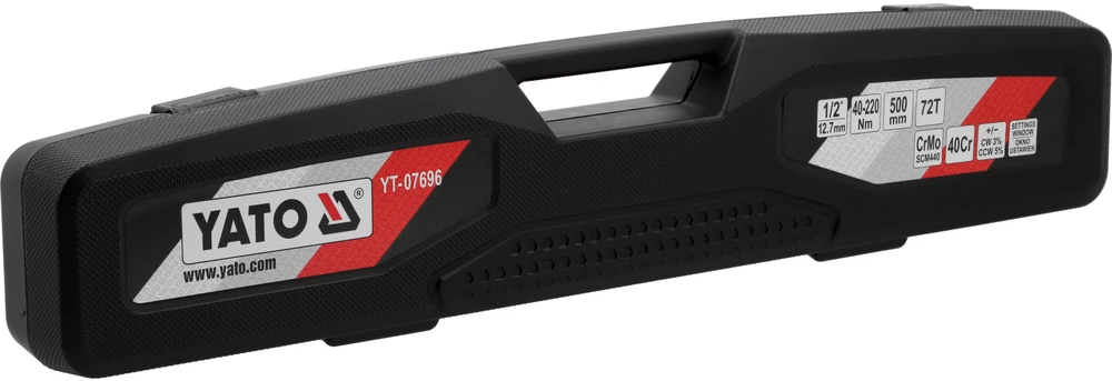 Yato SUKAMOS MOMENTO VERŽTAKLIS 1/2" 40-220NM