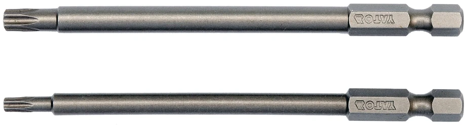 YATO KOŃCÓWKA / BIT 1/4" TORX T15x100mm + T27x100mm 2vnt.. 0491