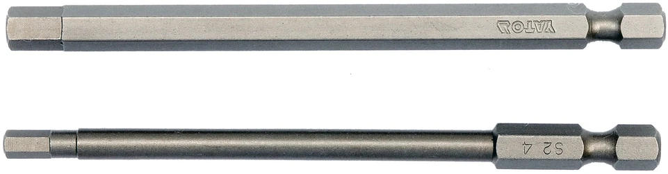 YATO KOŃCÓWKA / BIT 1/4" HEX 4x100mm + HEX 6x100mm 2vnt.. 0495