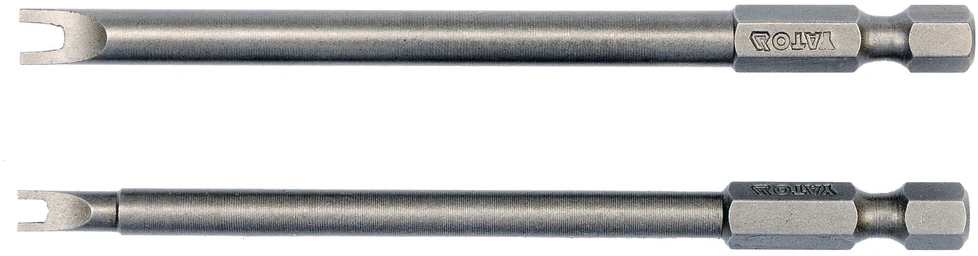 YATO KOŃCÓWKA / BIT 1/4" SPANNER 6x100mm + 10x100mm 2vnt.. 0499