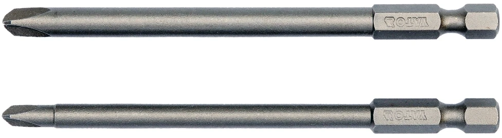YATO KOŃCÓWKA / BIT 1/4" TRI-WINGS 2x100mm + 4x100mm 2vnt.. 0497