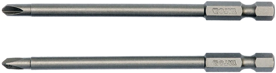 YATO KOŃCÓWKA / BIT 1/4" TRI-WINGS 1x100mm + 3x100mm 2vnt.. 0496