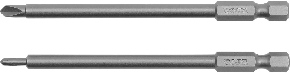 YATO KOŃCÓWKA / BIT 1/4" TRI-WINGS 0x100mm + 1x100mm 2vnt.. 0493