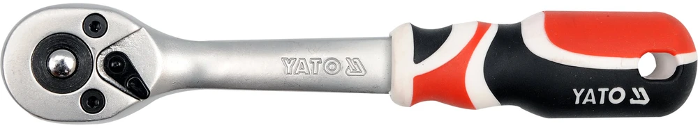 YATO terkšlė 1/4" WYGIĘTA 72 - ZĘBY 0730
